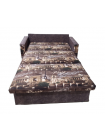 Диван-кровать "Альф 80"коричневый, механизм Выкатной, 102х105х90 см