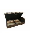 Двуспальная кровать, Тахта пружинная "Стандарт-130", 130х190 см