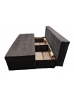 Диван-кровать "Леонардо", механизм Еврокнижка, 190х90х75 см,форест коричневый
