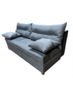 Диван-кровать "Леонардо", механизм Еврокнижка, 190х90х75 см,форест серый